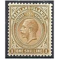 Falkland Islands 1921 SG79 1/- Deep Ochre Mount...