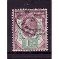 GREAT BRITAIN 1902 SG 222 1 1/2d DULL PURPLE AN...