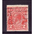 AUSTRALIA 1931 SG 127 2d GOLDEN SCARLET FINE US...