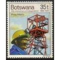 Botswana 1976 10th Independence 35t Miner Unmou...