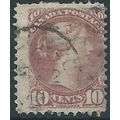 Canada 1890 SG110 10c Carmine-Pink Fine Used .. ..