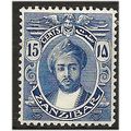 Zanzibar 1913 SG251 15c Blue Mounted Mint . ..