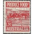 AUSTRALIA, Food Production, Butter, red 1953, 3...