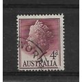 Australia.SG282a 4d Queen Elizabeth II (Lake).F...