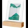 Moodscape Green Sand Picture with USB Night Lig...