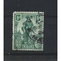 Malta.SG124 1/2d Green.Fine Used.Apr25t