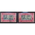 South Africa Stamps Scott #79a To 79b, Used