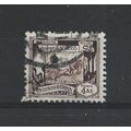 Burma.SG108 4a Elephant hauling log (Brown).Fin...