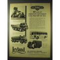 1958 Leyland Truck Ad - Hippo, Tiger Cub, Claymore