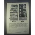 1966 Oxford Pendaflex Filing Cabinet Ad - Never Now
