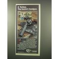1980 Colt Python Revolver Ad - The Hunter's Han...