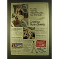 1980 Carefree Panty Shields Ad - Having Fresh P...