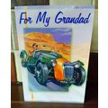 Grandad Birthday Card ( Racing Car )008