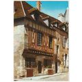 Postcard 15th century Gothic House, Avallon, Yo...