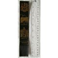 Vintage: black leather bookmark - Wilton House,...