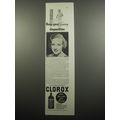 1933 Clorox Bleach Advertisement - Keep your su...