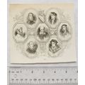 1860s engraving - Sidney, Surrey, Ascham, Bucha...