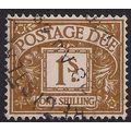 GB 1960 QE2 1/-d Ochre Postage Due Used SG D64 ...