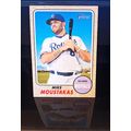 MIKE MOUSTAKAS 2017 TOPPS HERITAGE BASEBALL CAR...