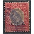 German East Africa 1921 SG52a 25c Black & Red/P...