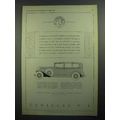 1931 Cadillac V-8 Car Ad
