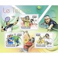TOGO 2011 SHEET MNH TENIS TENNIS SPORTS DEPORTES 1