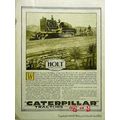 CATERPILLAR TRACTORS 1918 Holt Peoria Stockton ...