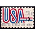 USA 1968 Air Mail 20c Used Stamp Airmail