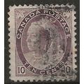 Canada 1898 SG164 10c Deep Brownish Purple Good...