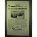 1929 Johns-Manville Bonded Asbestos Roof Ad, St...