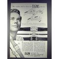 1950 Lord Elgin, Lady Elgin, Elgin DeLuxe Watch Ad