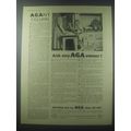 1954 AGA Heat Ltd Ad - AGANY Column Ask any AGA owner