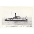 Humber Ferry Paddle Steamer PS Lincoln Castle Reproduction Postcard SM700