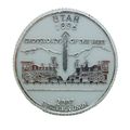 Utah State Quarter Fridge Magnet