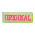 Original Iron on Sew on Embroidered Patches Pat...