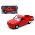 1992 Chevrolet SS 454 Pickup Truck Red 1/24 Die...
