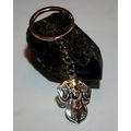 DACHSHUND DAXIE KEY RING WITH KEY CHAIN & VELVE...