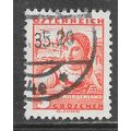 AUSTRIA 1934 NATIONAL COSTUMES 3g BURGENLAND USED