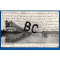 Postcard Water Chute Southport Lancashire Nr Bi...