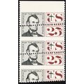 C59, Mint NH 25¢ - Large Misperforation Error P...