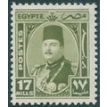 Egypt 1944 17m olive-green SG299 unused