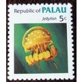 Palau 1983 Marine Life 5c Jellyfish mint stamp ...