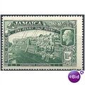 Jamaica 1919 SG80 1 1/2d Green Mounted Mint