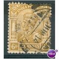 India 1911 - SG 177 - KGV 6a bistre - used 3