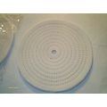 8" Diameter 1/2" Thick Full Sewn Cotton Polishi...
