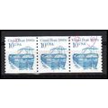 Used 2257c 10c Canal Boat Very Fine PNC 5/3 PA0957