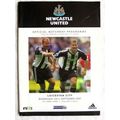 2001 programme Newcastle United v. Leicester City