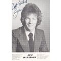 Jim Davidson Vintage Management Hand Signed Photo