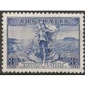 Australia 1936 SG160 3d Blue Telephones Mounted...