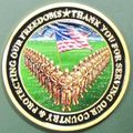 Thank You For Your Service. Challenge Coin. 1.5...